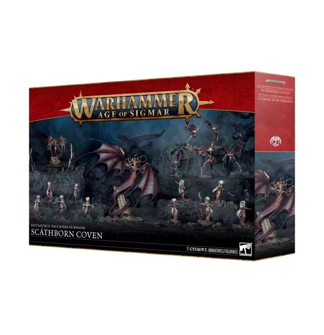 W-AOS: Battleforce: Scáthborn Coven (17 Figuren) - Brettspiel