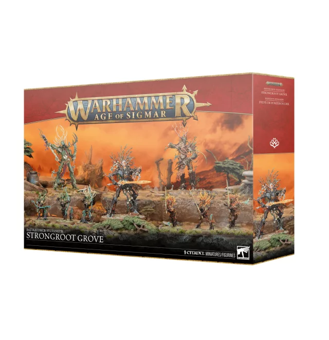 W-AOS: Battleforce: Strongroot Grove (9 Figuren) - Brettspiel