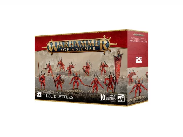 W-AOS: Blades of Khorne - Bloodletters (10 Figuren) - Warhammer