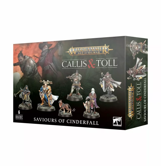 W-AOS: Callis & Toll - Saviours of Cinderfall (6 Figuren) - Brettspiel