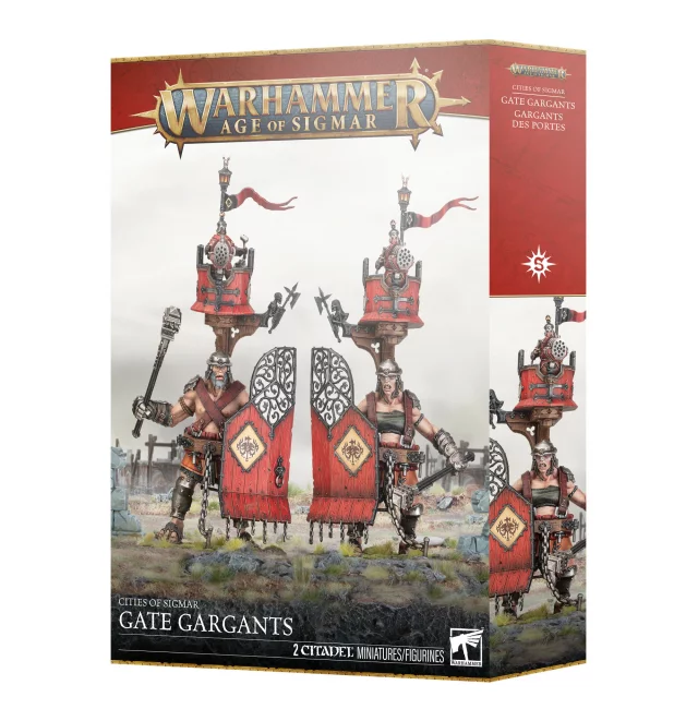 W-AOS: Cities of Sigmar - Gate Gargants (2 Figuren) - Brettspiel