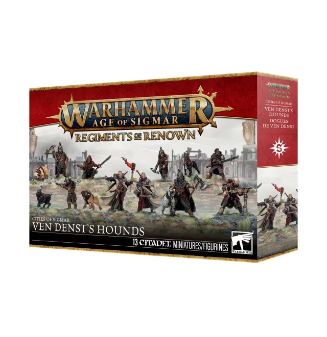 W-AOS: Cities of Sigmar - Ven Denst's Hounds (13 Figuren) - Brettspiel