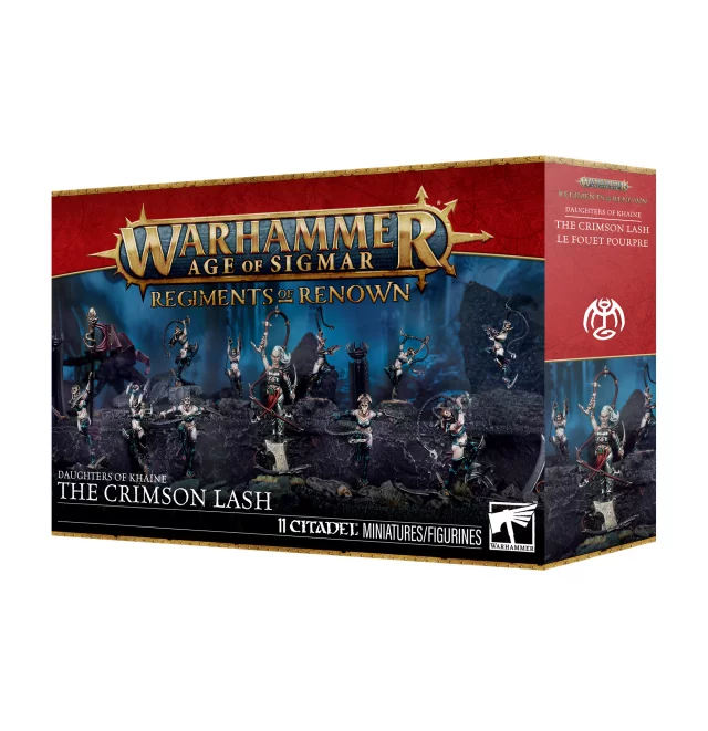 W-AOS: Daughters of Khaine - The Crimson Lash (11 Figuren) - Warhammer
