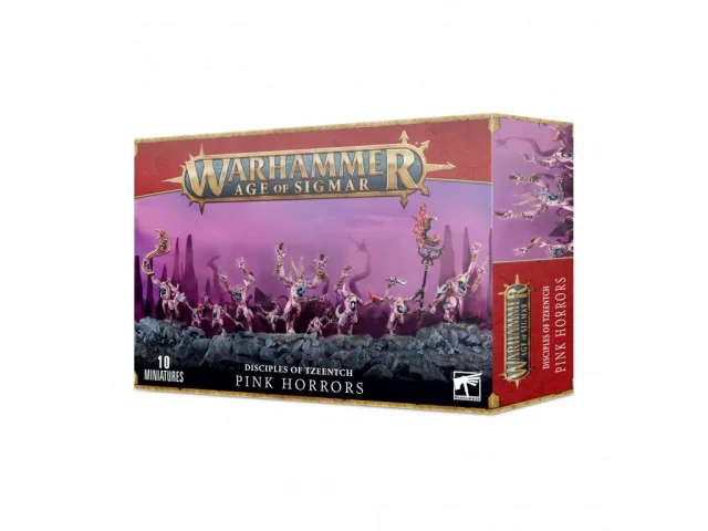 W-AOS: Disciples of Tzeentch - Pink Horrors (10 Figuren) - Warhammer
