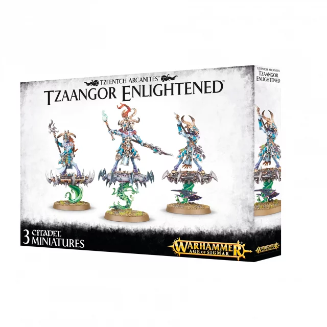 W-AOS: Disciples of Tzeentch - Tzaangor Enlightened (3 Figur) - Warhammer