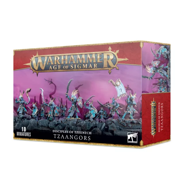W-AOS: Disciples of Tzeentch - Tzaangors (10 Figuren) - Warhammer
