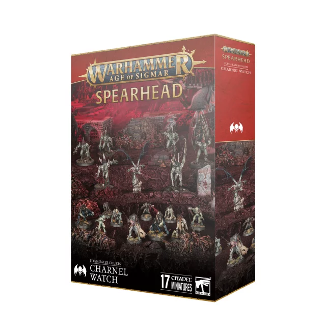 W-AOS: Flesh-Eater Courts - Charnel Watch (17 Figuren) - Warhammer
