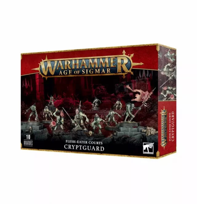 W-AOS: Flesh-Eater Courts - Cryptguard (10 Figuren) - Warhammer