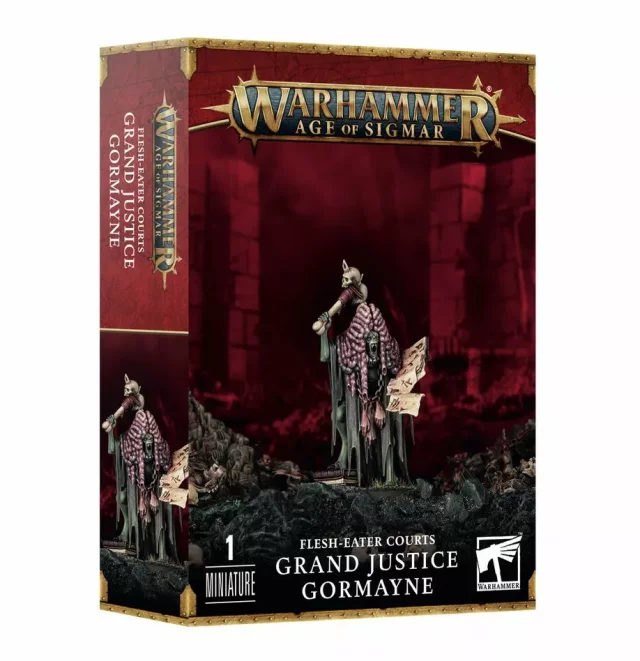 W-AOS: Flesh-Eater Courts - Grand Justice Gormayne - Warhammer