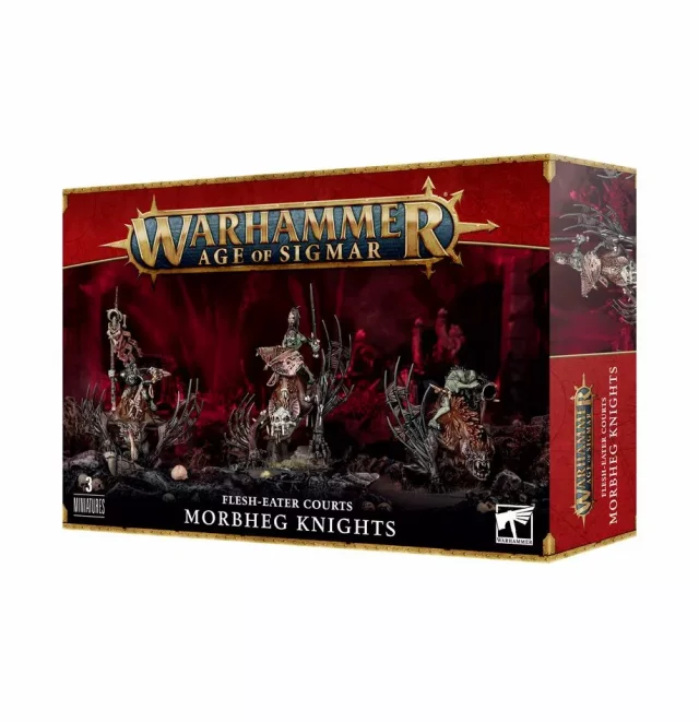 W-AOS: Flesh-Eater Courts - Morbheg Knights (3 Figuren) - Warhammer