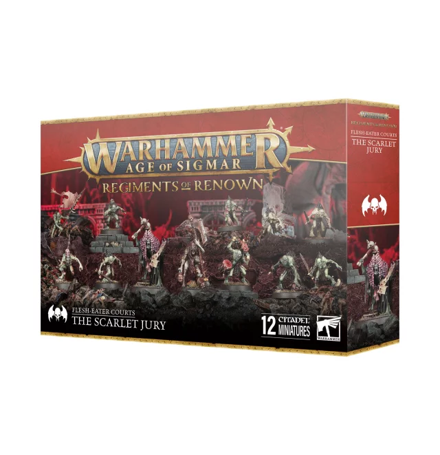 W-AOS: Flesh-Eater Courts - The Scarlet Jury (12 Figuren) - Warhammer