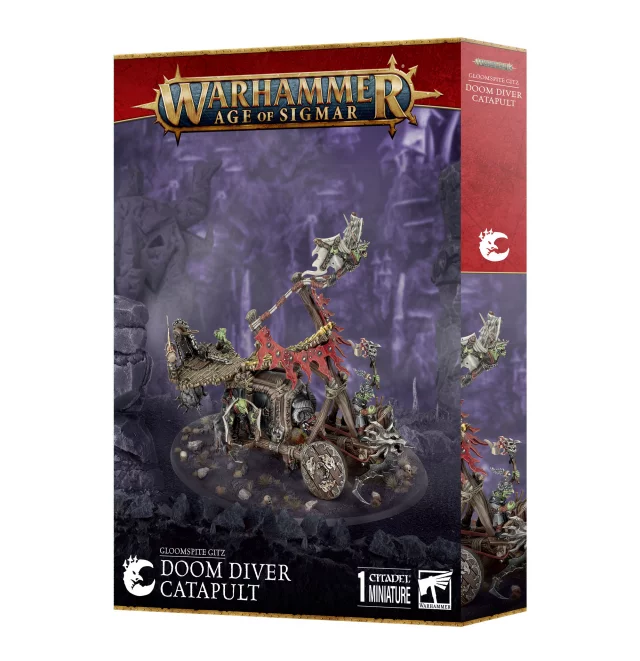 W-AOS: Gloomspite Gitz - Doom Diver Catapult (1 Figur) - Brettspiel