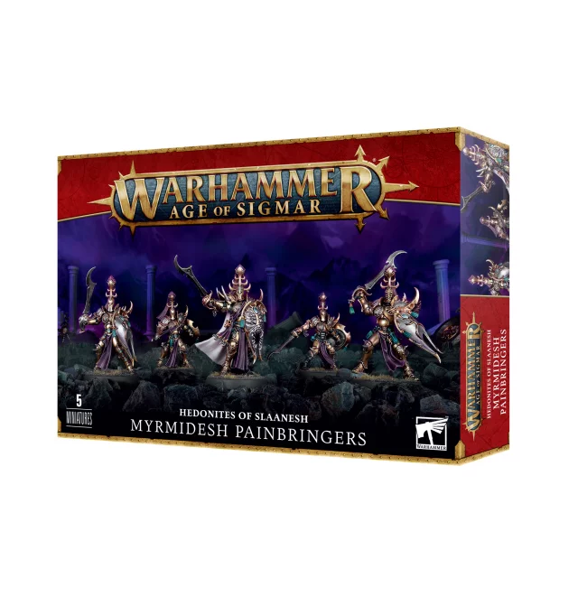 W-AOS: Hedonites of Slaanesh - Myrmidesh Painbringers - Warhammer