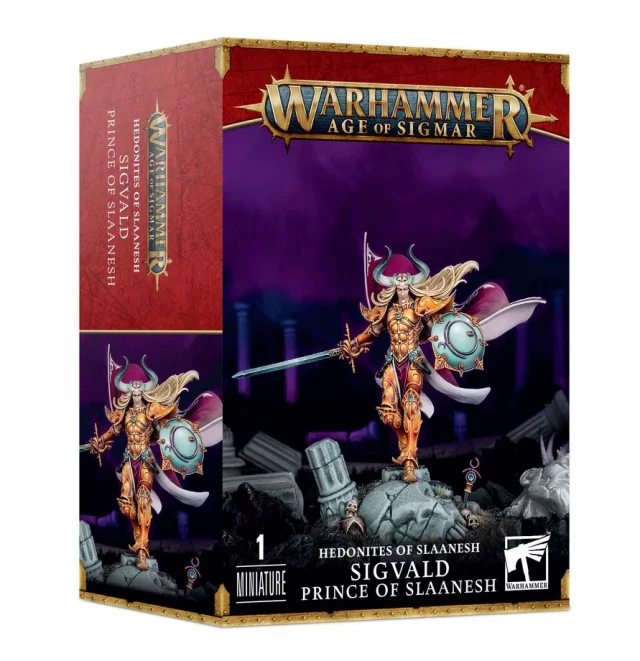 W-AOS: Hedonites of Slaanesh - Prince of Slaanesh (1 Figur) - Warhammer