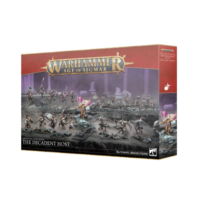 W-AOS: Hedonites of Slaanesh - The Decadent Host (25 Figuren) - Warhammer