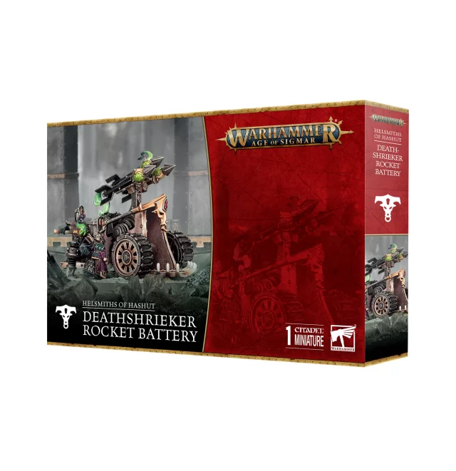 W-AOS: Helsmiths of Hashut - Deathshrieker Rocket Battery (1 Figur) - Warhammer