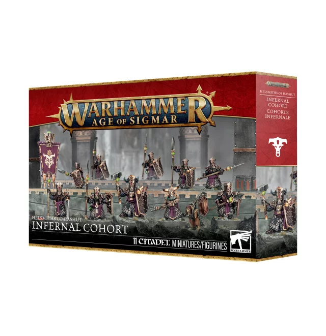 W-AOS: Helsmiths of Hashut - Infernal Cohort (11 Figuren) - Warhammer