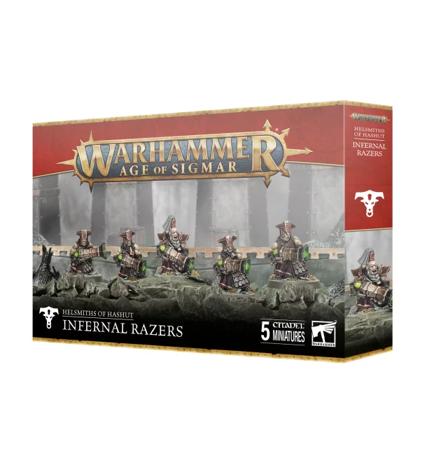 W-AOS: Helsmiths of Hashut - Infernal Razers (5 Figuren) - Warhammer