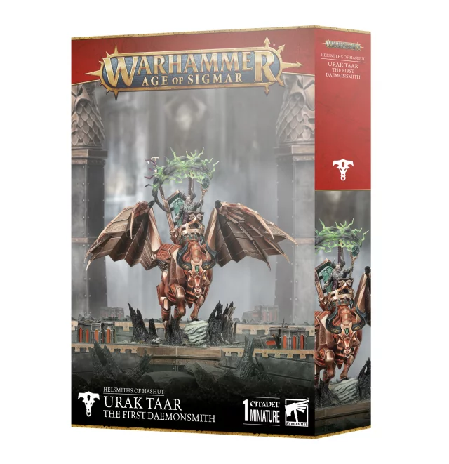W-AOS: Helsmiths of Hashut - Urak Taar The First Daemonsmith (1 Figur) - Warhammer