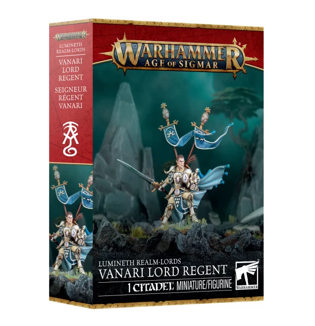 W-AOS: Lumineth Realm Lords - Vanari Lord Regent (1 Figur) - Warhammer