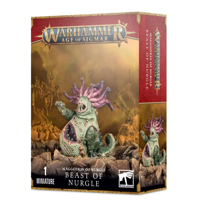 W-AOS: Maggotkin of Nurgle - Beast of Nurgle (1 Figur) - Warhammer