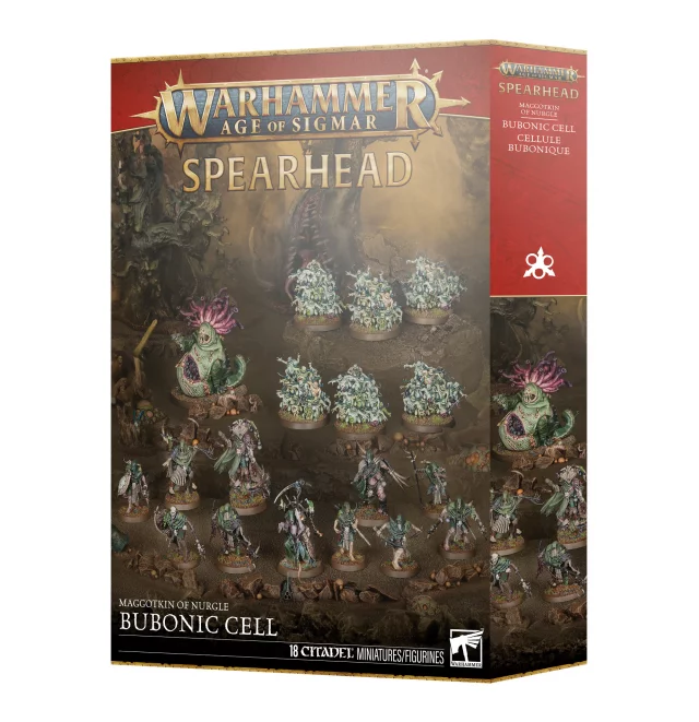 W-AOS: Maggotkin of Nurgle - Bubonic Cell (18 Figuren) - Warhammer