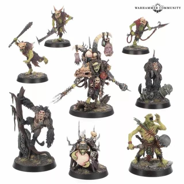 W-AOS: Orruk Warclans - Kruleboyz Monsta-killaz - Warhammer