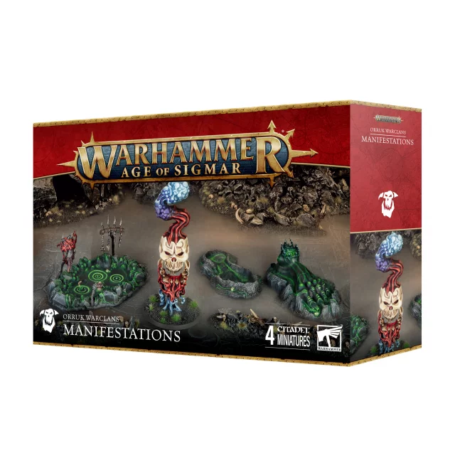 W-AOS: Orruk Warclans - Manifestations (4 Figuren) - Warhammer