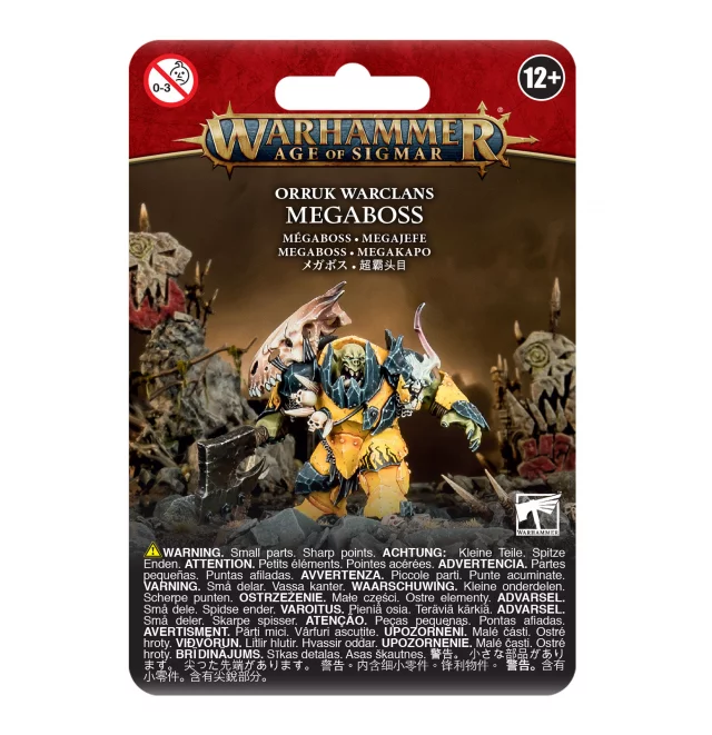 W-AOS: Orruk Warclans - Orruk Megaboss (1 Figur) - Warhammer