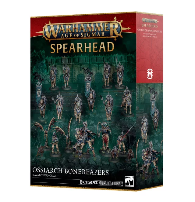 W-AOS - Ossiarch Bonereapers - Kavalos Vanguard (19 Figuren) - Warhammer