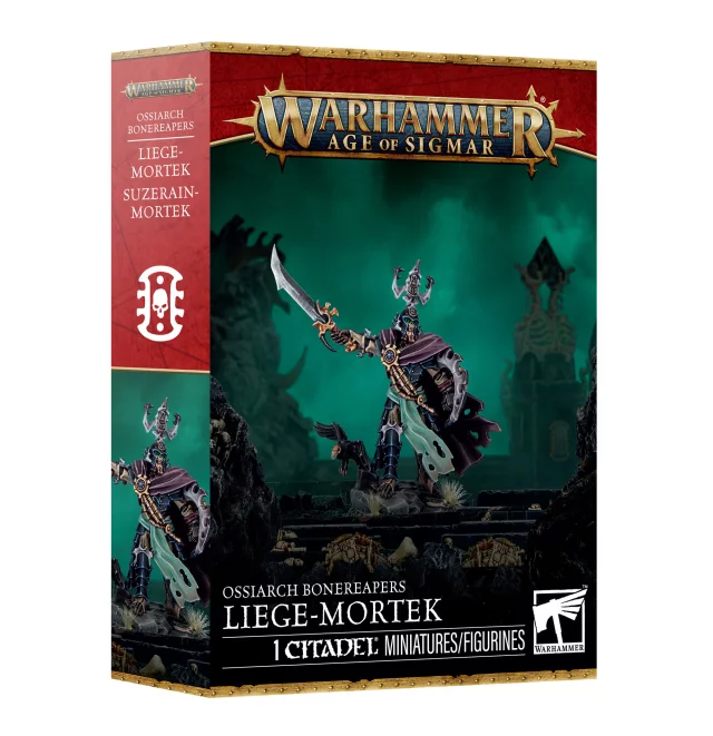 W-AOS - Ossiarch Bonereapers - Liege-Mortek (1 Figur) - Warhammer