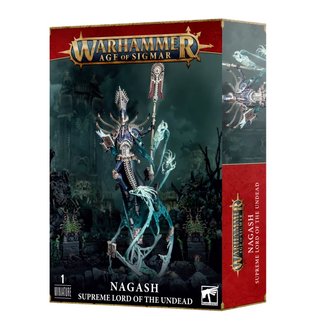 W-AOS - Ossiarch Bonereapers - Nagash Supreme Lord of the Undead (1 Figur) - Warhammer