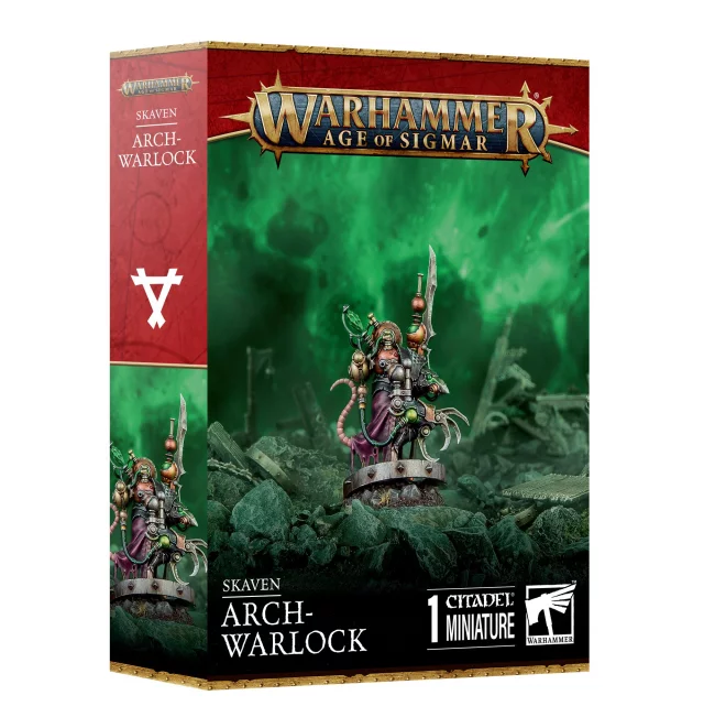 W-AOS: Skaven - Arch-Warlock (1 Figur) - Warhammer