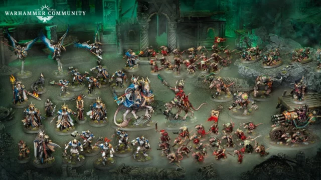 W-AOS - Skaventide Launch Box Set (beschädigte Verpackung) - Brettspiel