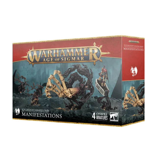 W-AOS: Soulblight Gravelords - Manifestations (4 Figuren) - Warhammer