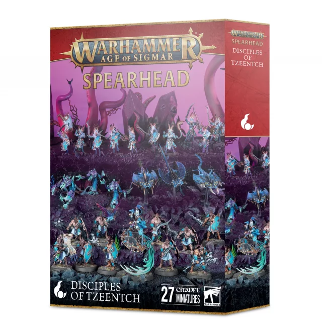 W-AOS: Spearhead - Disciples of Tzeentch (27 Figuren) - Warhammer