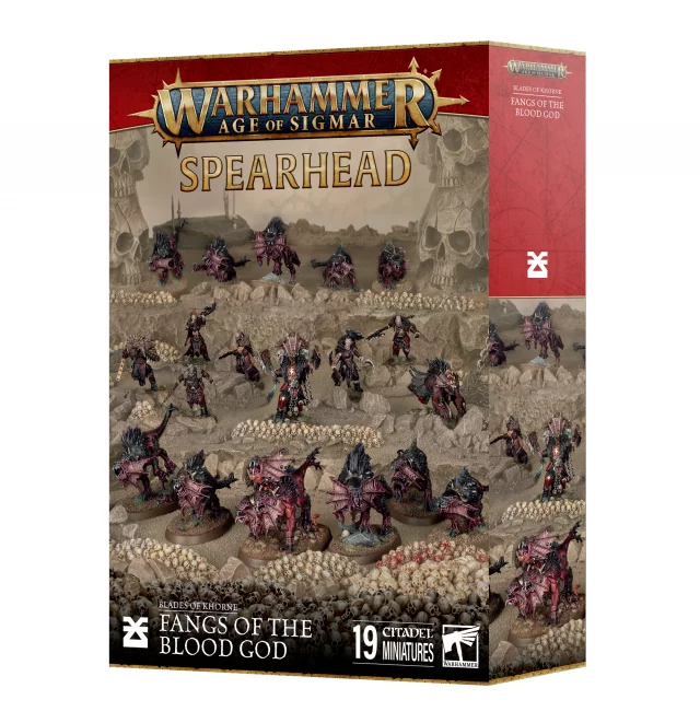 W-AOS: Spearhead - Fangs of the Blood God (19 Figuren) - Warhammer