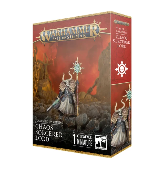 W-AOS: Slaves to Darkness - Chaos Sorcerer Lord (1 Figur) - Warhammer