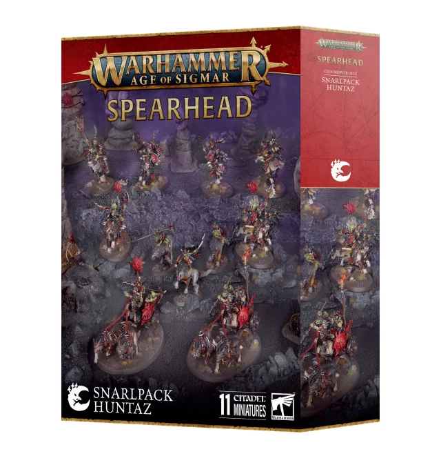 W-AOS: Spearhead - Snarlpack Huntaz (11 Figuren) - Warhammer