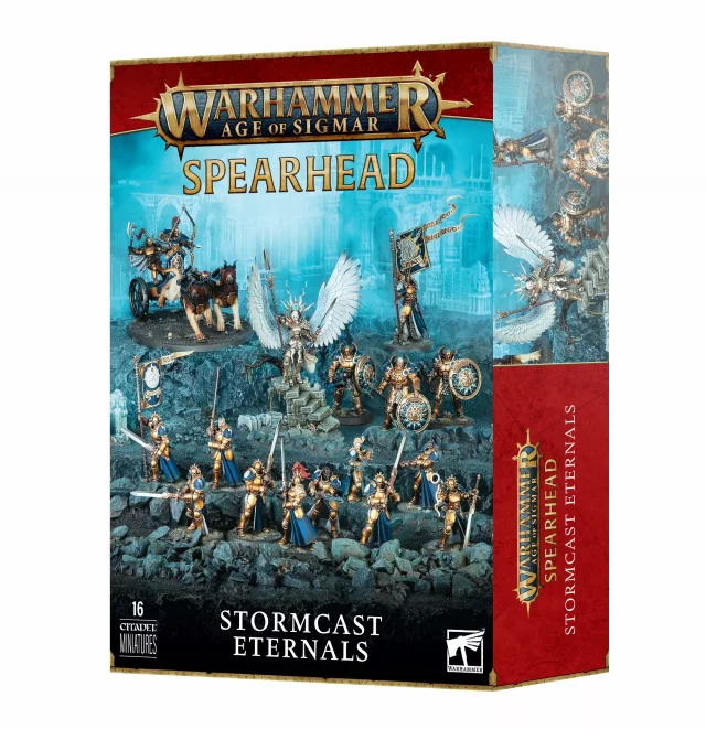 W-AOS: Spearhead - Stormcast Eternals (16 Figuren) - Warhammer