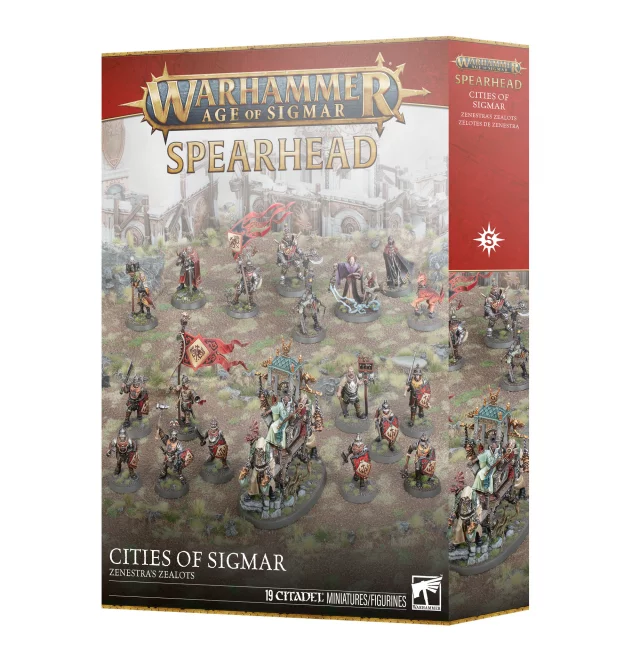W-AOS: Spearhead - Zenestra's Zealots (19 Figuren) - Warhammer