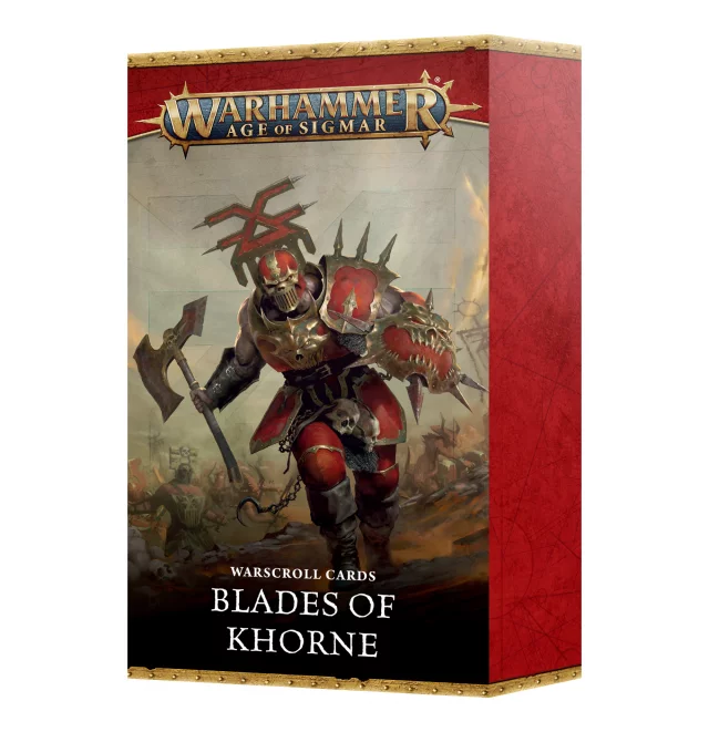 W-AOS: Warscroll Cards: Blades of Khorne (2025) - Warhammer