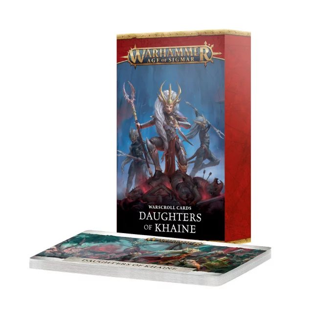 W-AOS: Warscroll Cards: Daughters of Khaine (2026) - Warhammer