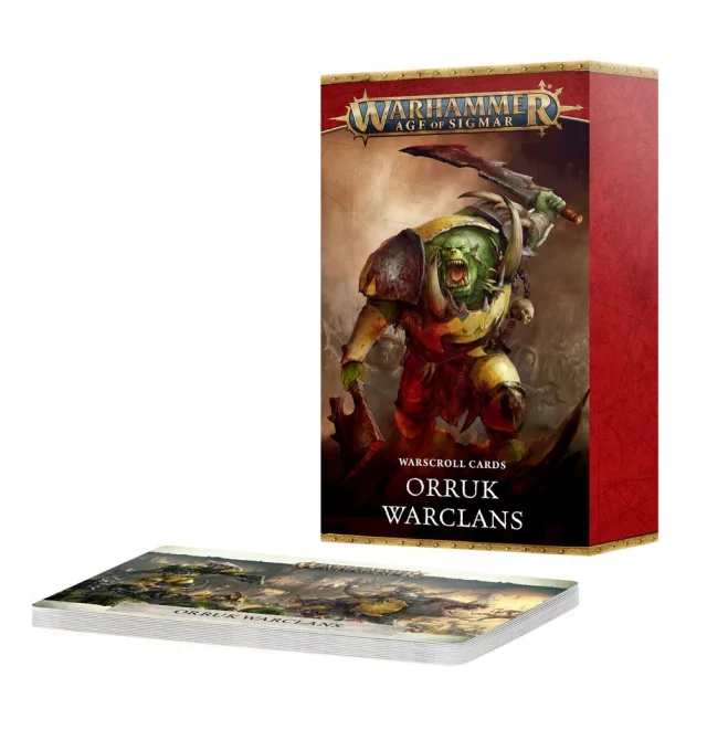 W-AOS: Warscroll Cards: Orruk Warclans (2025) - Warhammer