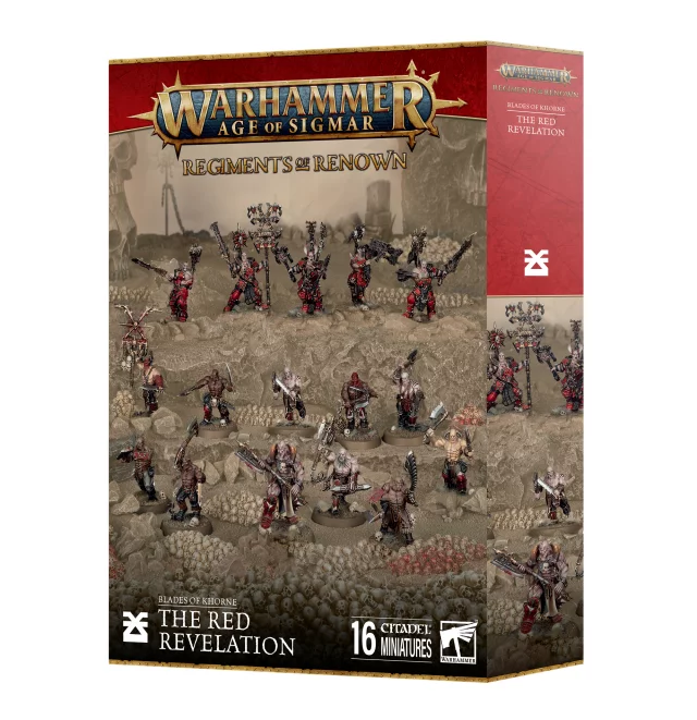 Warhammer Age of Sigmar - The Red Revelation (16 Figuren) - Brettspiel