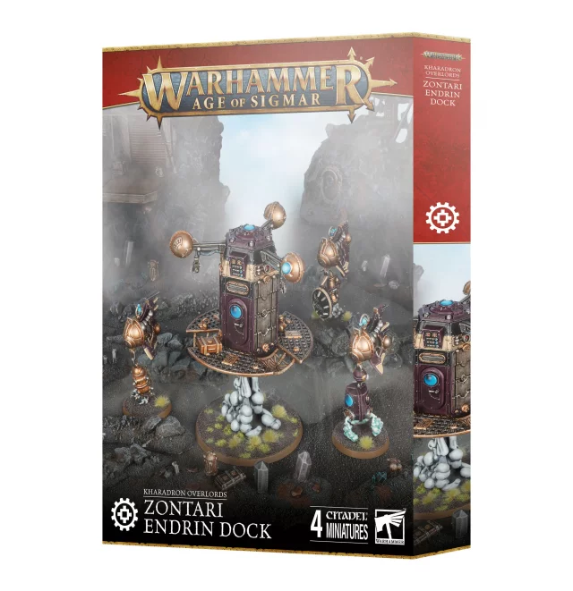 Warhammer Age of Sigmar - Zontari Endrin Dock (4 Figuren) - Brettspiel