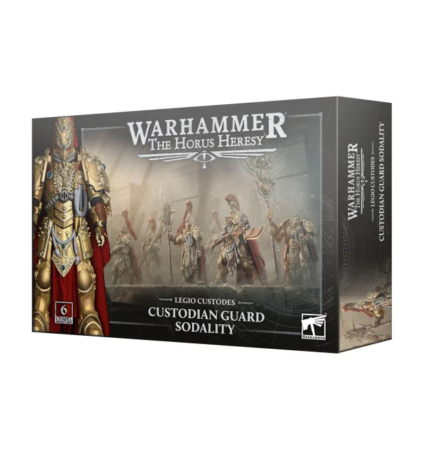 Warhammer: Horus Heresy - Legio Custodes - Custodian Guard Sodality (6 Figuren) - Brettspiel