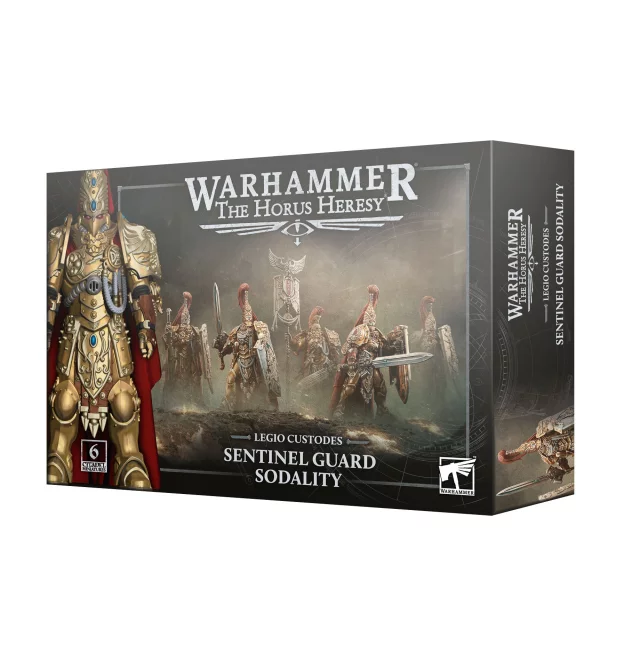 Warhammer: Horus Heresy - Legio Custodes - Sentinel Guard Sodality (6 Figuren) - Brettspiel