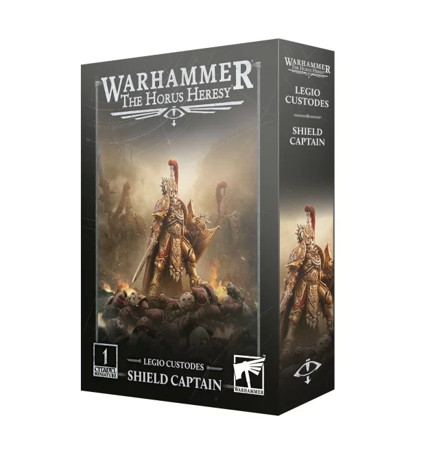 Warhammer: Horus Heresy - Legio Custodes - Shield Captain (1 Figur) - Brettspiel