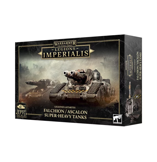 Warhammer: Horus Heresy - Legiones Astartes - Falchion/Ascalon Super-Heavy Tanks (2 Figuren) - Brettspiel